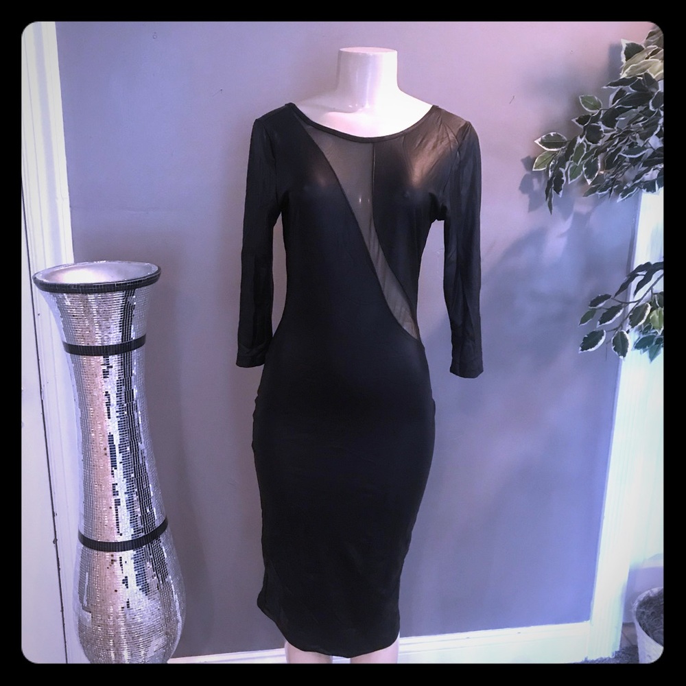Women black dress